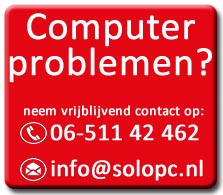 Neem vrijblijvend contact op met Solo PC